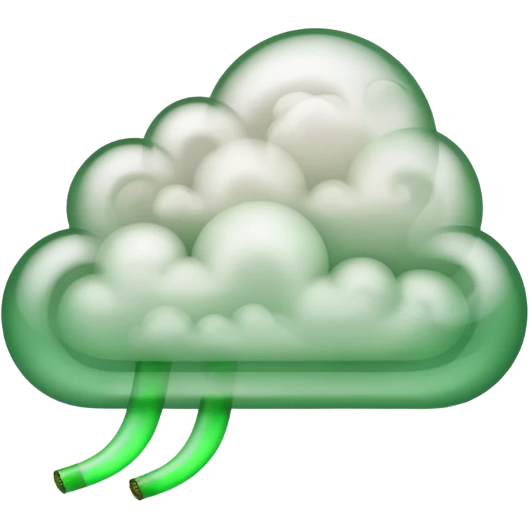 smell smoke green emoji