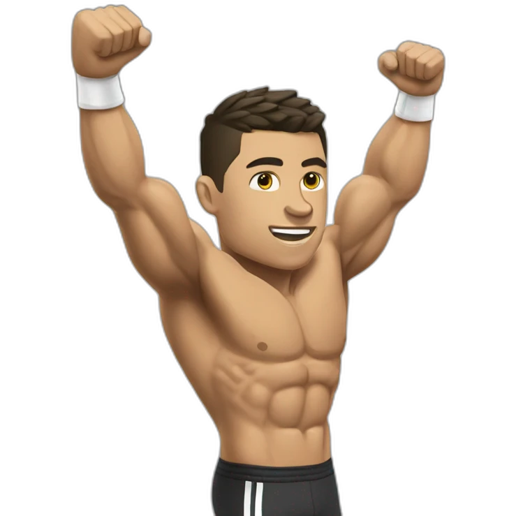 ronaldo muscle emoji