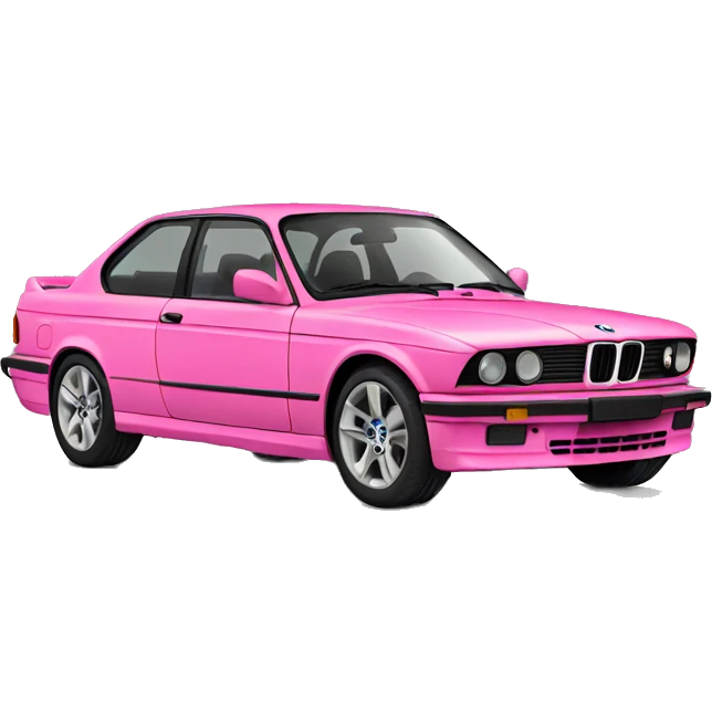 Pink bmw emoji