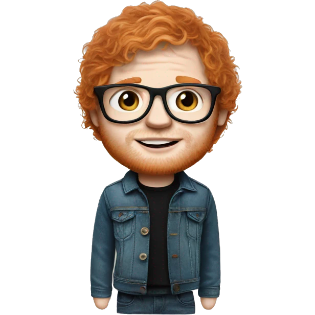 ed sheeran as doll emoji