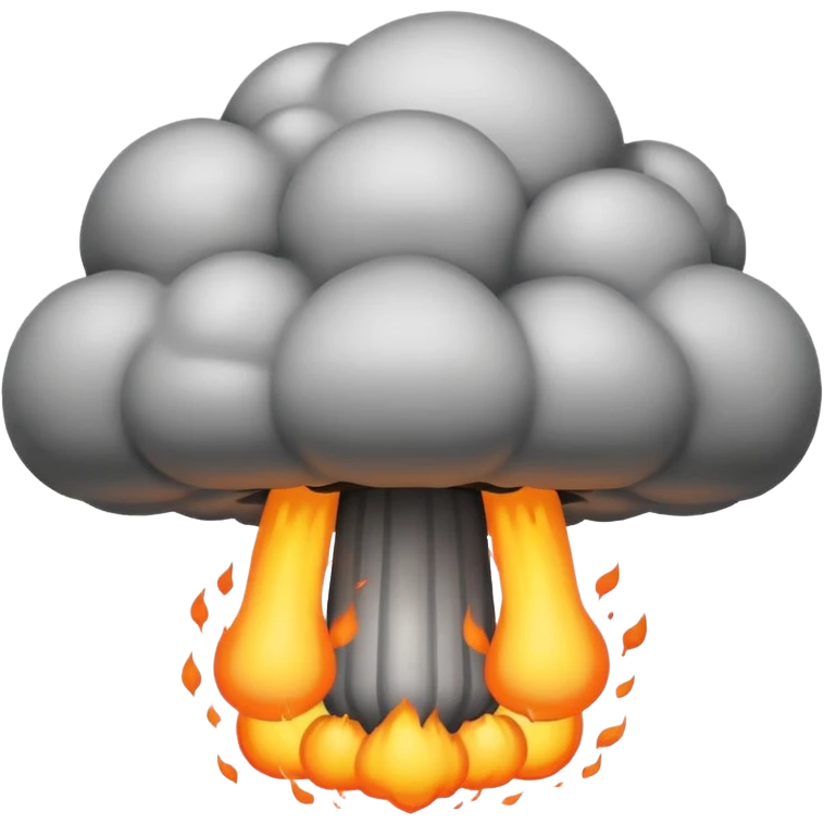 Nuclear bomb emoji