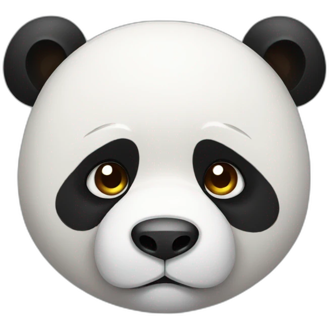 tired panda emoji