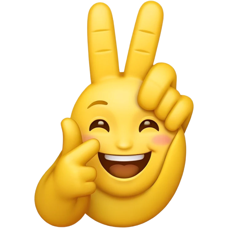 emoji holding up middle finger laughing  emoji