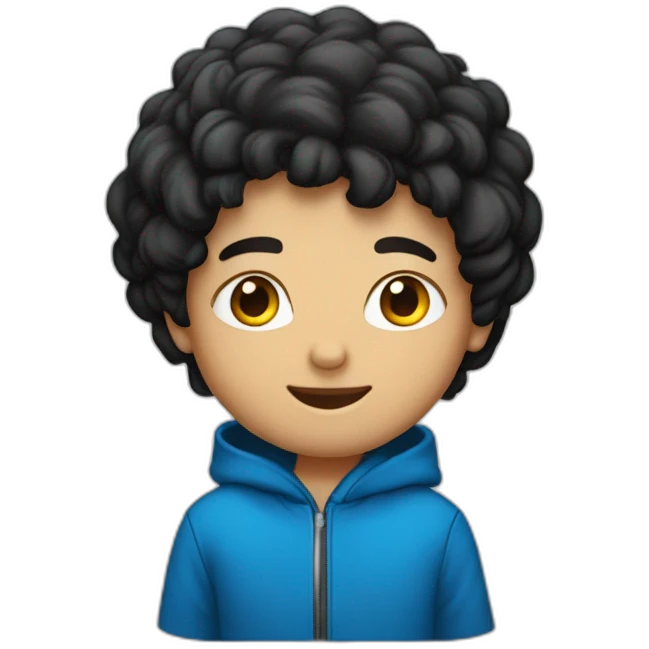 Jeune-garçon-blanc-cheveux-Noir-hoodie-bleu emoji