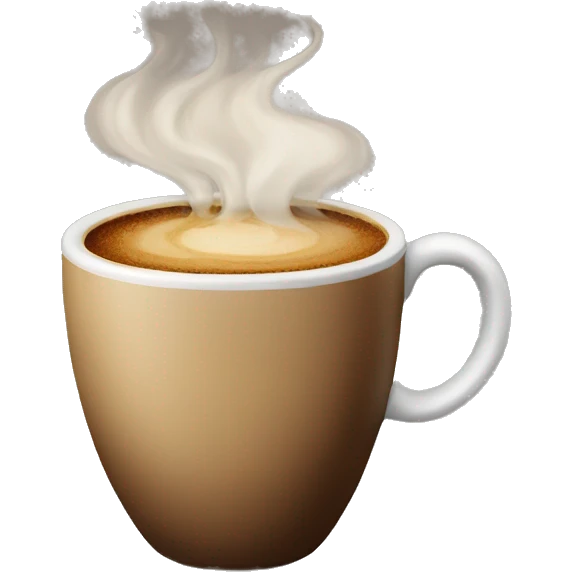 Small cup of coffee emoji