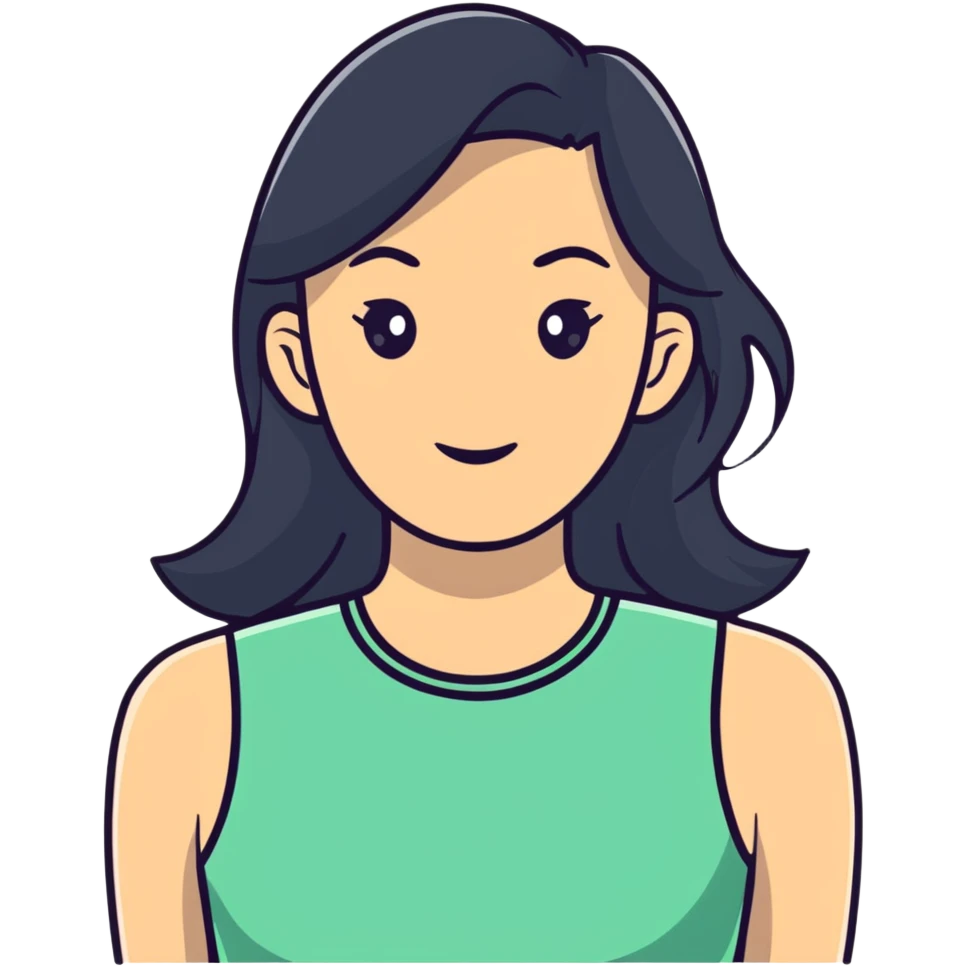 top half of a woman, upper body emoji
