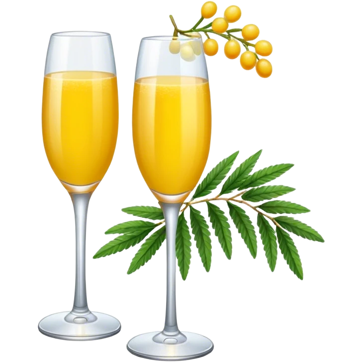 Mimosa emoji