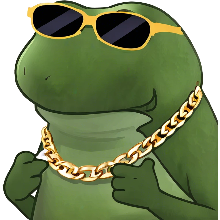 gold Drip swag rizz emoji