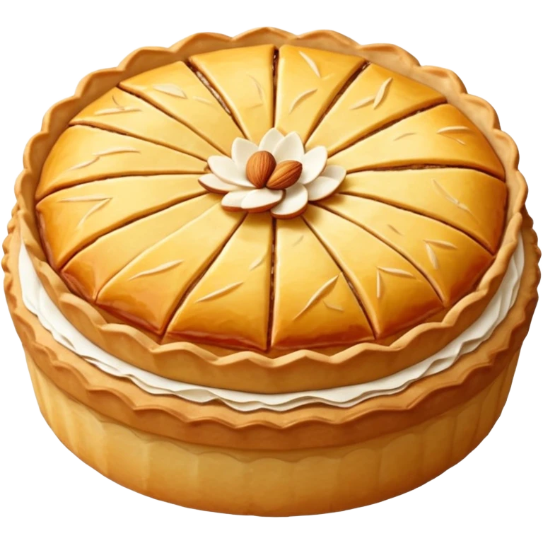 frangipane galette des rois fève emoji