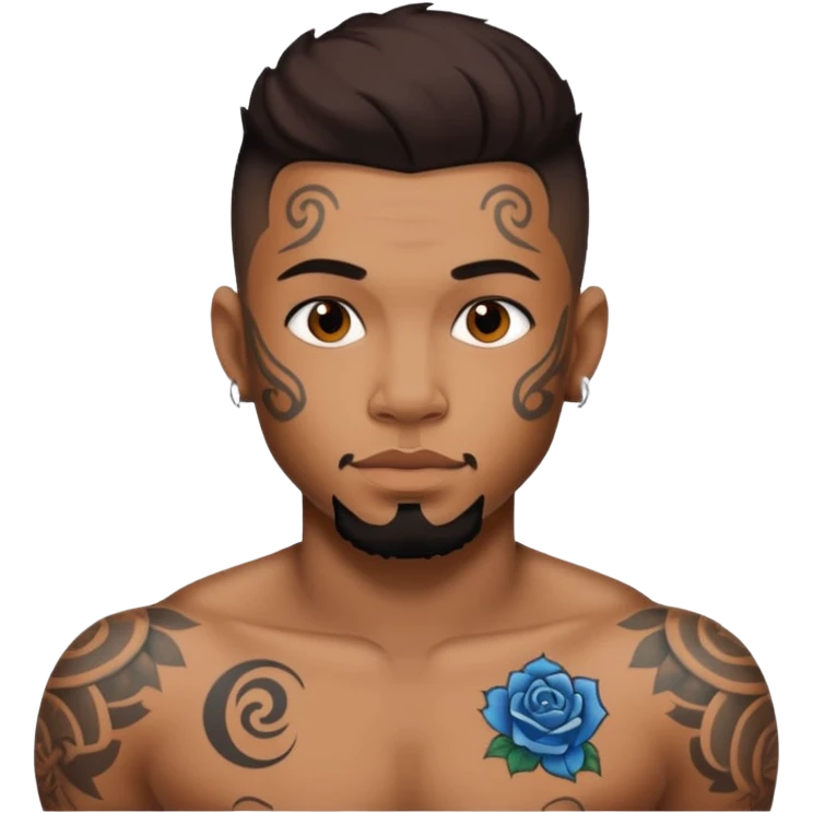  Jermaine Rivers Damian With Tattoos  emoji