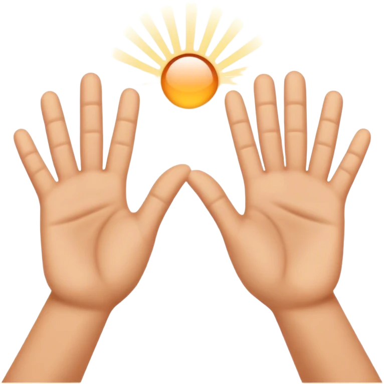 palms clapping another's hand
 emoji