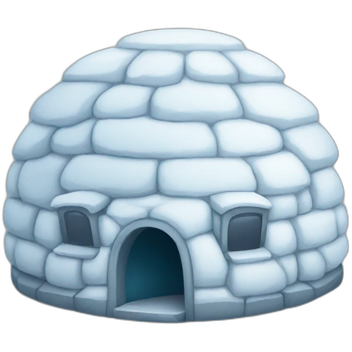 igloo sad face emoji