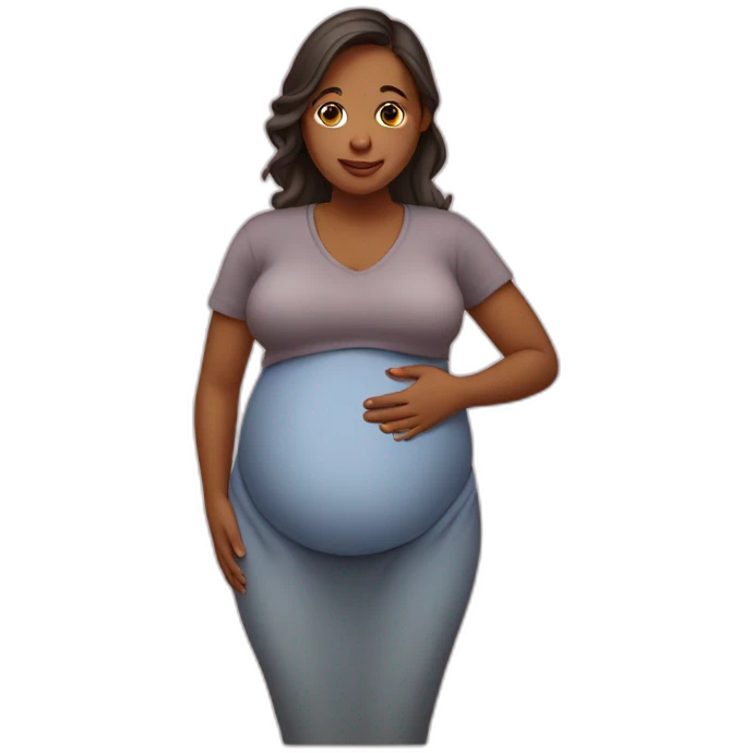 Pregnant woman in Canada emoji