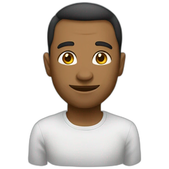 Одинокий человек emoji
