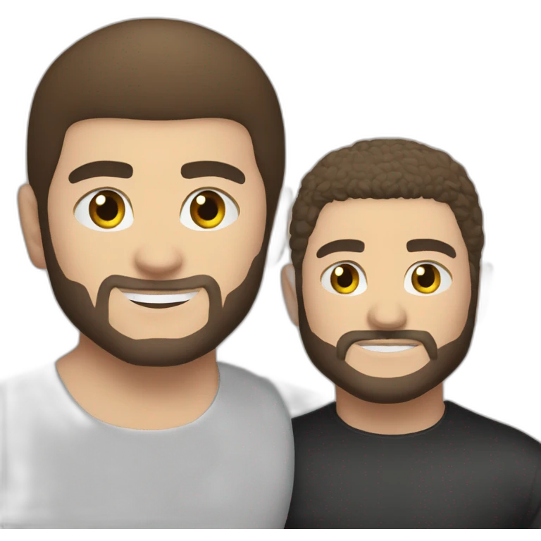 Khabib With khamzat emoji