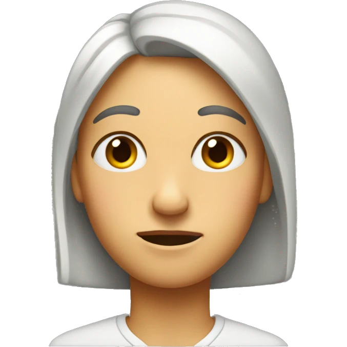 Side eye with hand over head  emoji