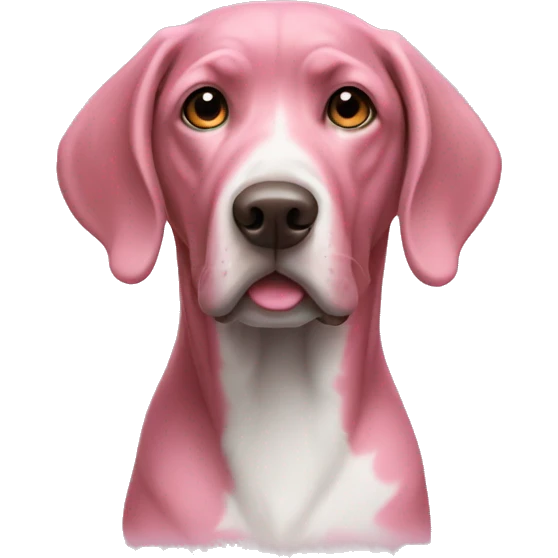 Pink pointer emoji