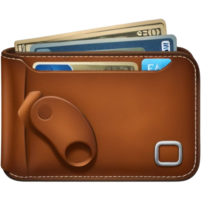 open empty wallet WITHOUT money at all, no money! emoji