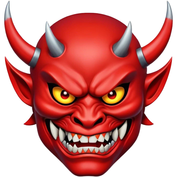 Oni-mask emoji