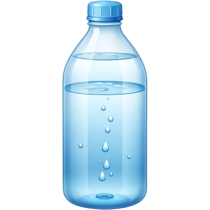bottle of water emoji
