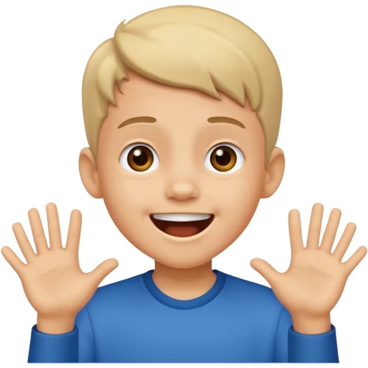 10 yr old boy boos emoji