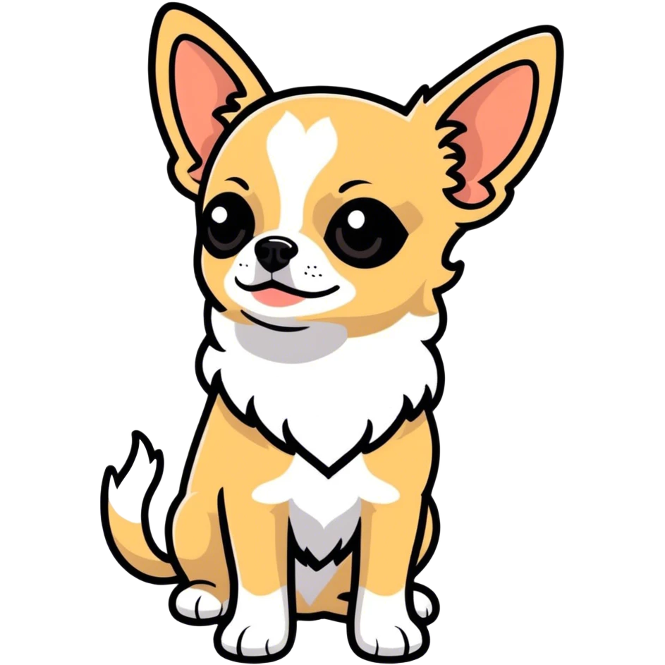Blue Chihuahua emoji