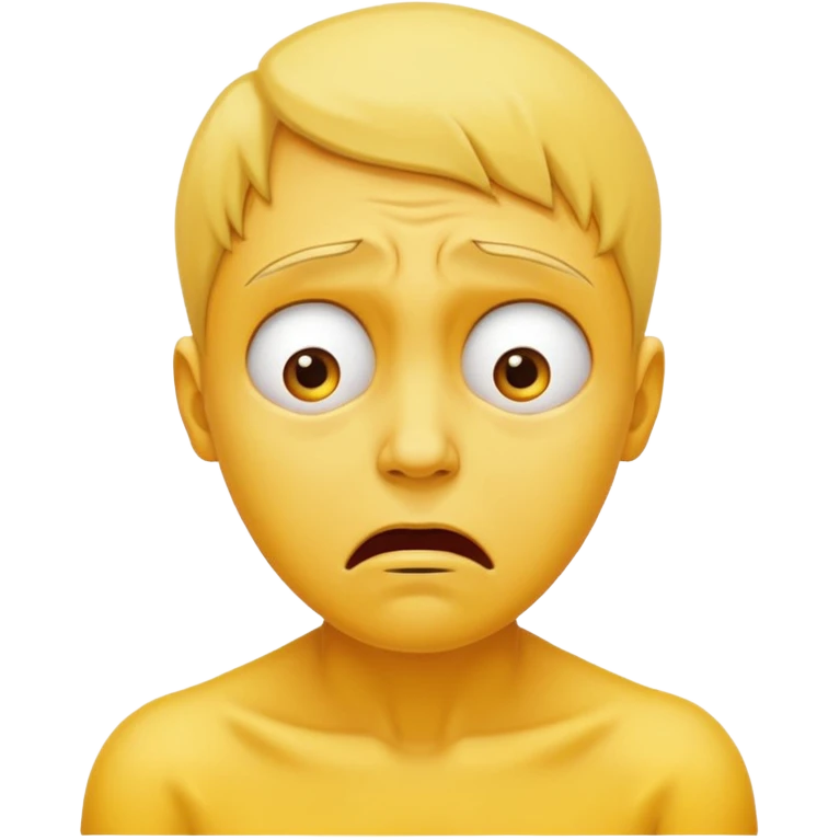 YELLOW GUY PAIN emoji