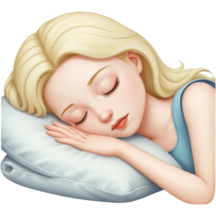 sleep girly emoji
