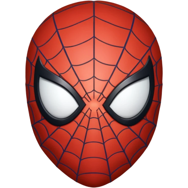 Spaider man face  emoji