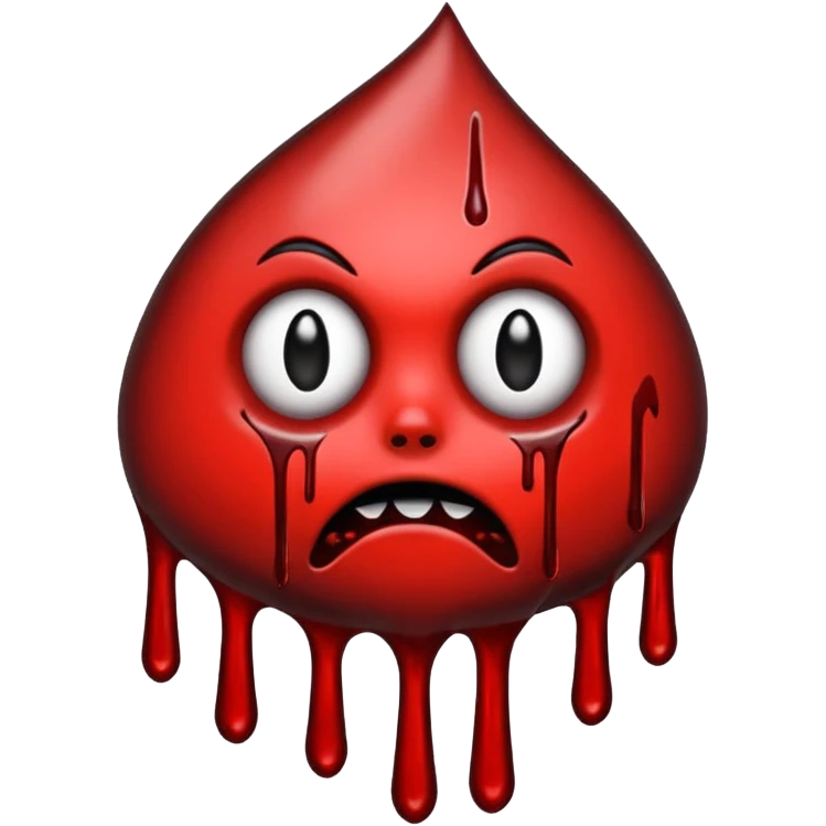 "zlo" text looking very evil emoji