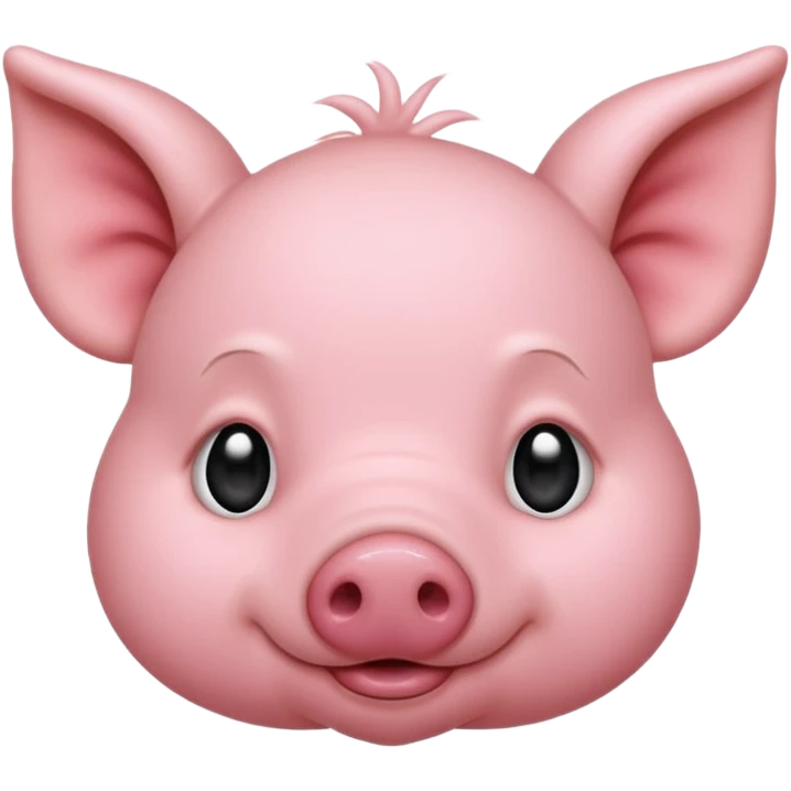 Cutest pig ever emoji