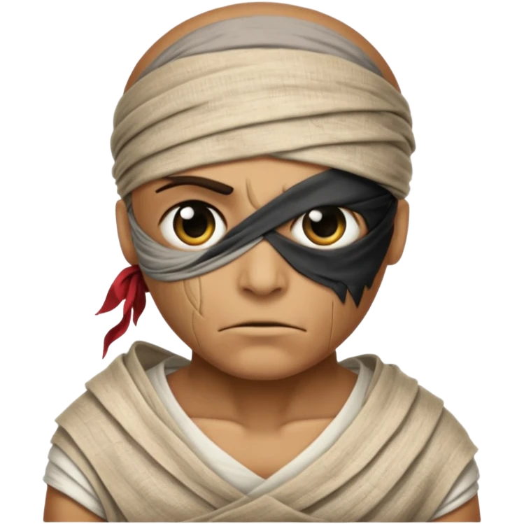a mummy who is also a pirate emoji