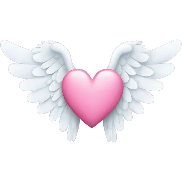 heart with angel wings emoji