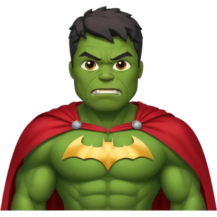 hulk e batman emoji