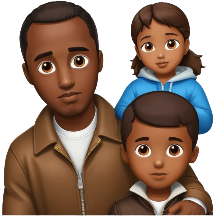 Diddy with kid emoji