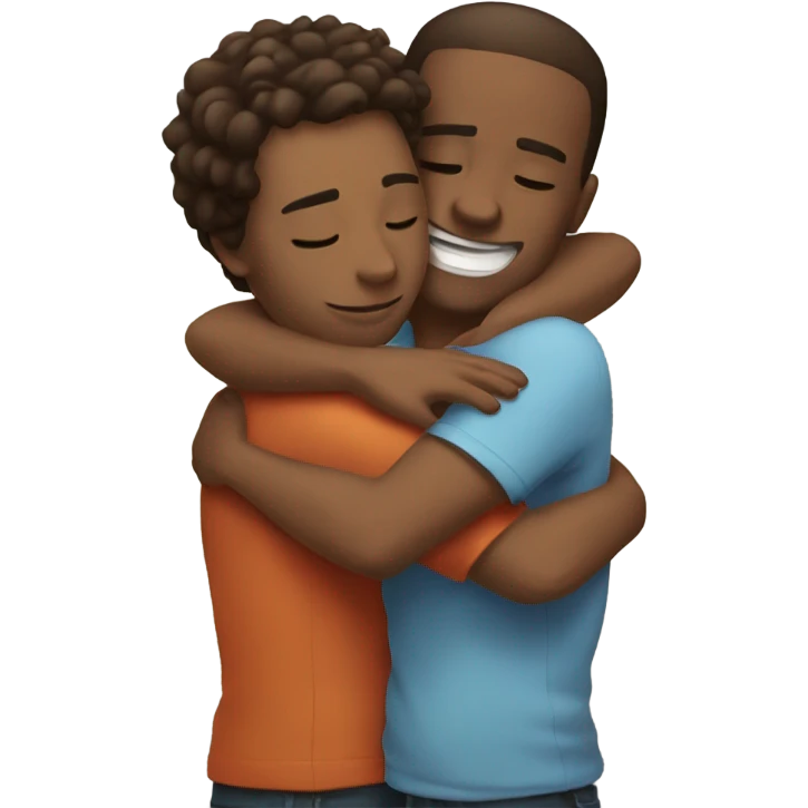 Hugging emoji