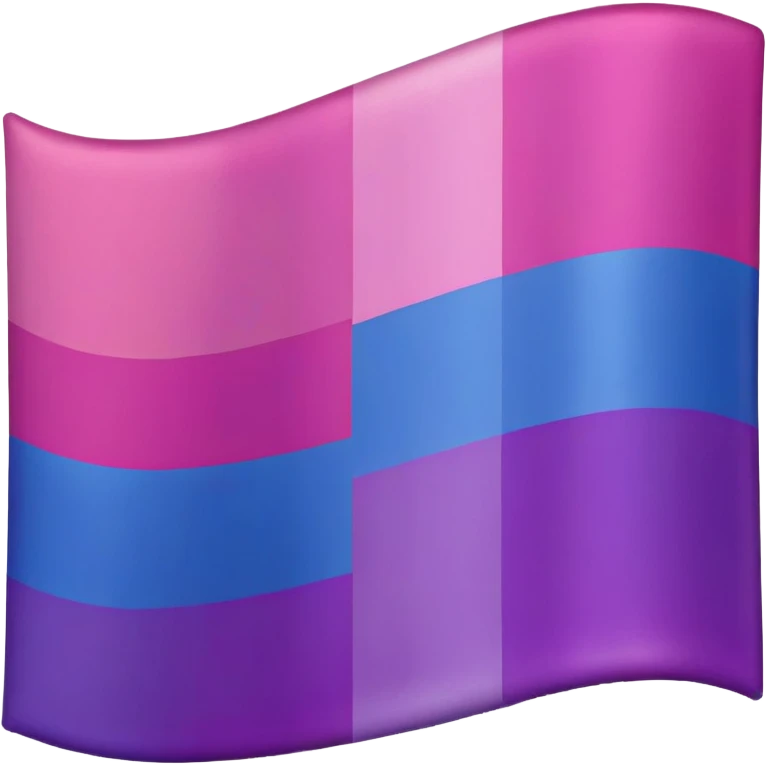 bi pride flag emoji