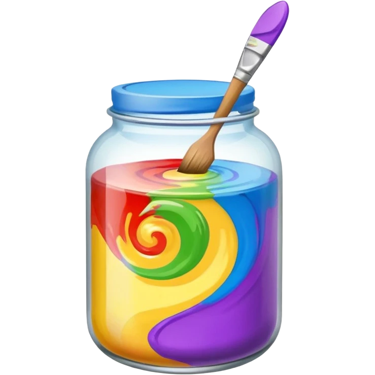 Paint Color Jar emoji