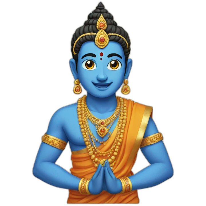hindu god pyar hands emoji
