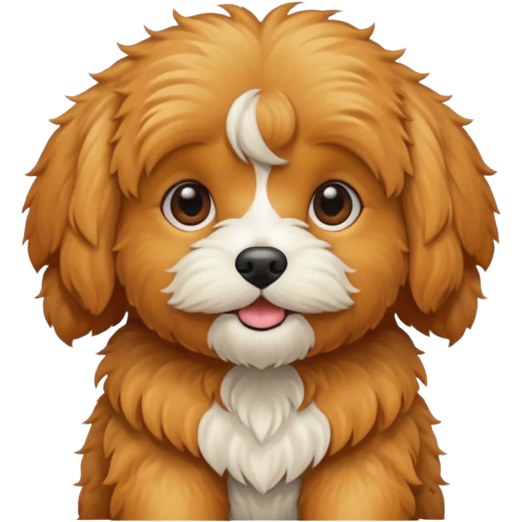 Cavapoo  apricot emoji