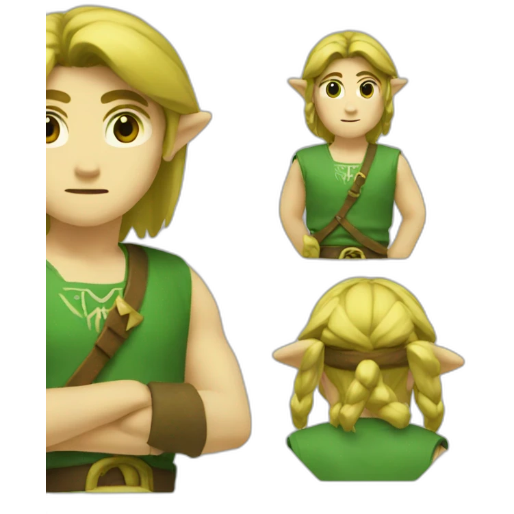 Link from Zelda emoji