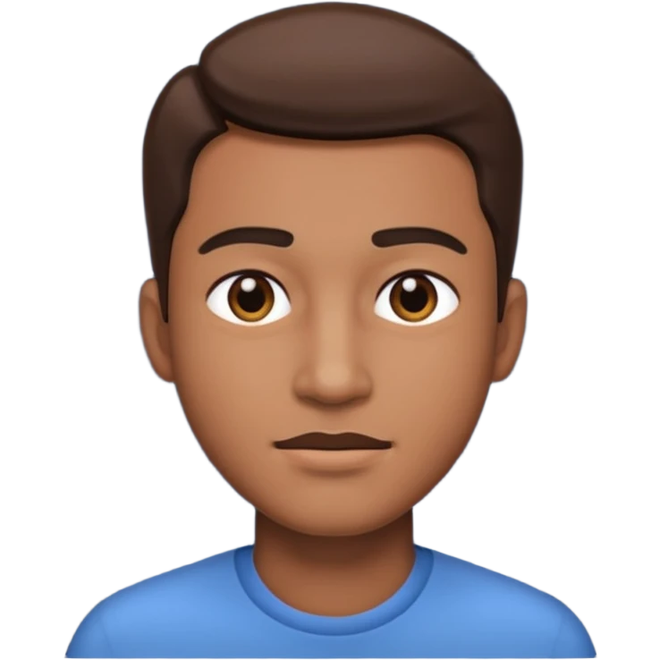 nighttime portrait of a man emoji