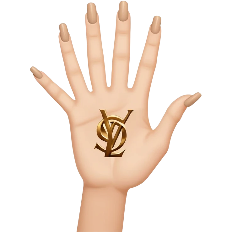 YSL hand sighn emoji