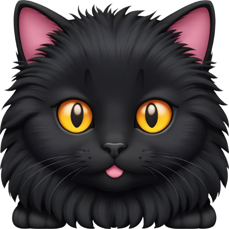 Black cat emoji cute emoji