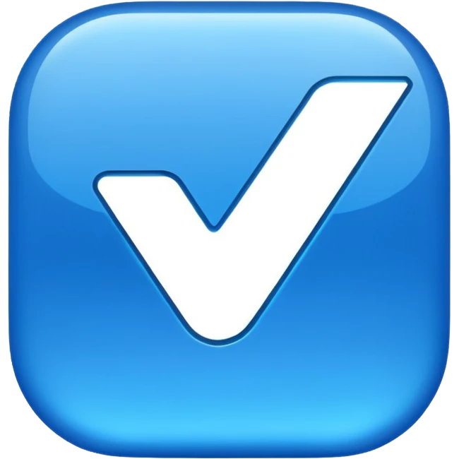 Instagram Blue Tik emoji