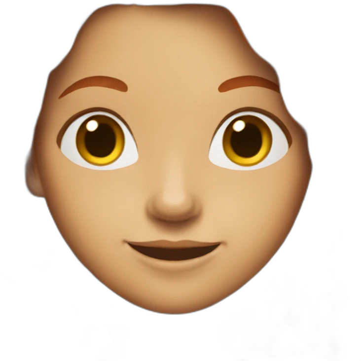 long hair redhead woman, smiling, wearing boho dress emoji