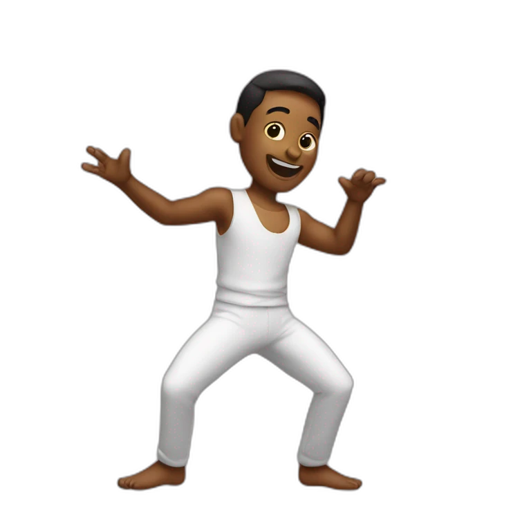 chat qui danse emoji
