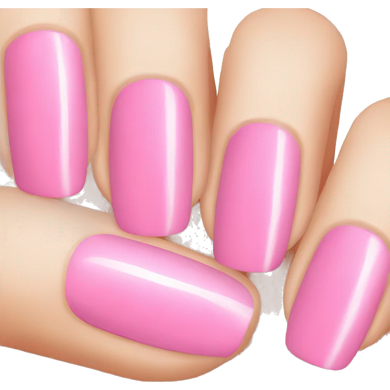pink nails emoji