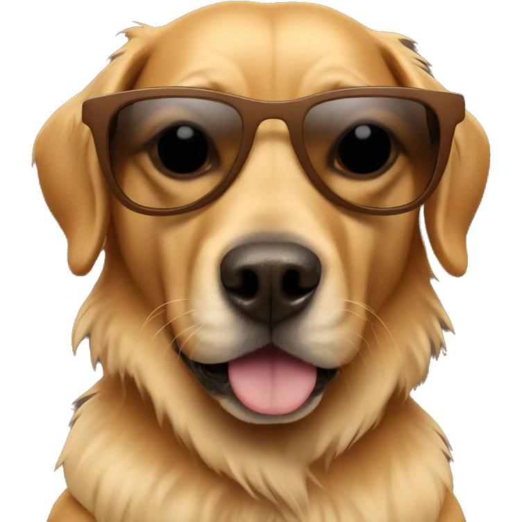 dog wearing sunglasses  emoji