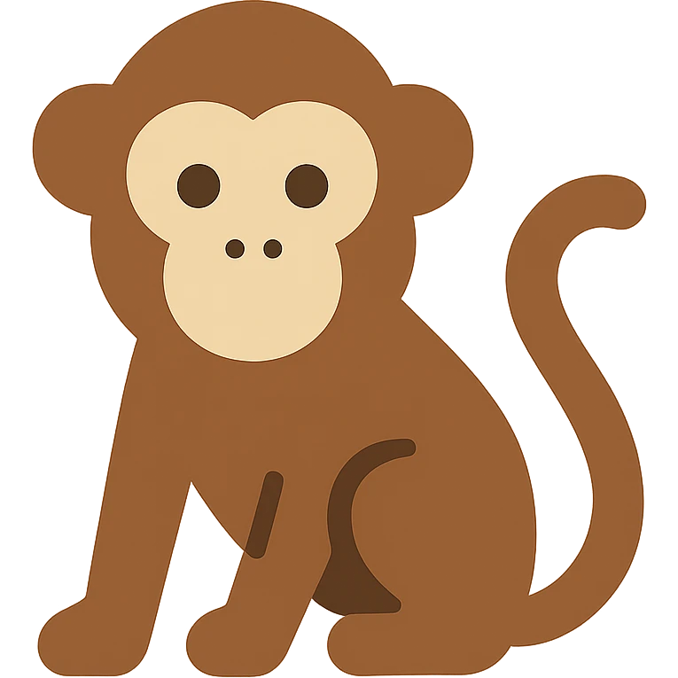 Monkey emoji